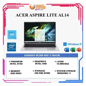 Acer Aspire Lite AL14 Intel N150 8gb 256gb SSD 14″Wuxga Win11