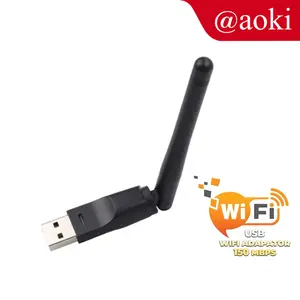 AOKI USB Wifi Set Top Box MT7601 Dongle STB Adapter Antena Wifi PC Laptop Alat Device Sinyal