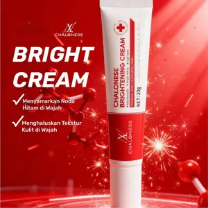 [CHALONESE] BRIGHTENING CREAM 2 Membantu Memudarkan Flex dan Bintik Hitam di Wajah serta Membuat Wajah tidak Kering