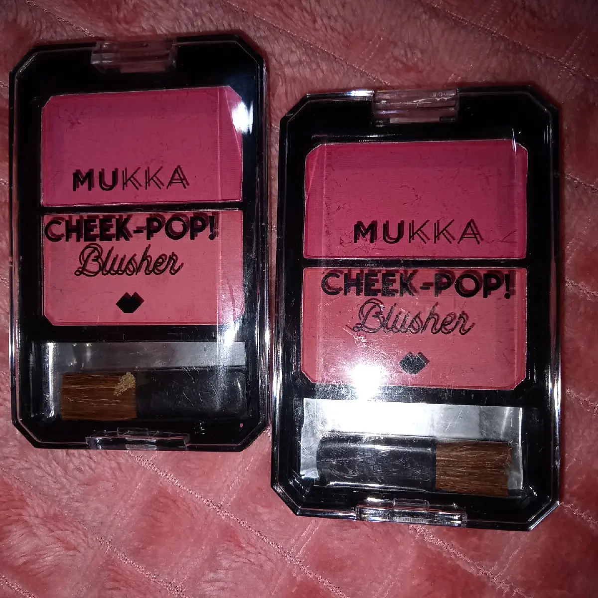 *blush on mukka  Wajah  Palette