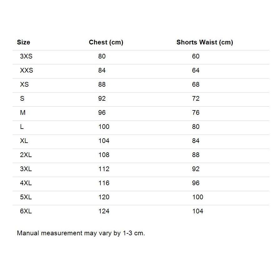L050 size chart