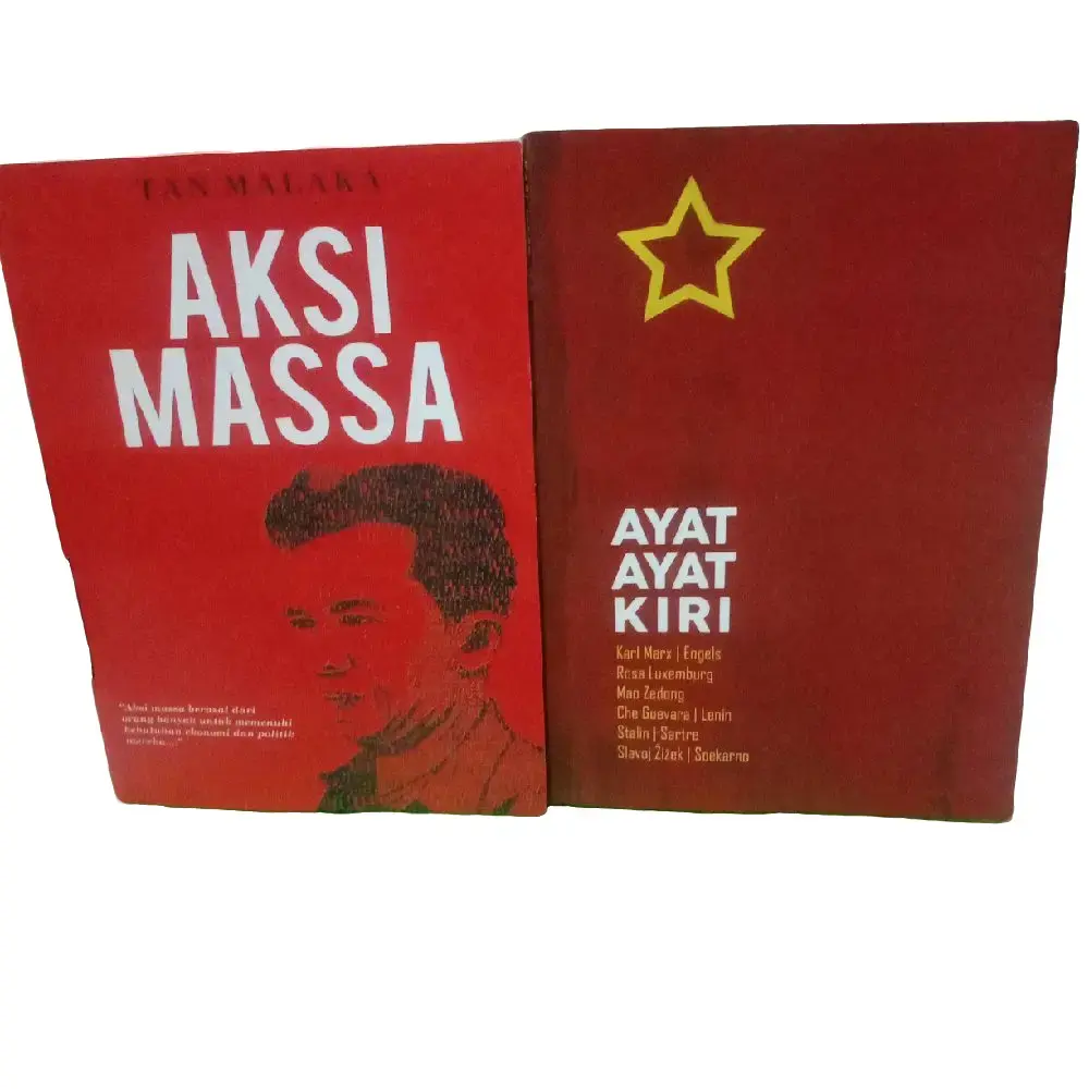 2 paket Buku Aksi massa tan malaka /ayat ayat kiri karl mark