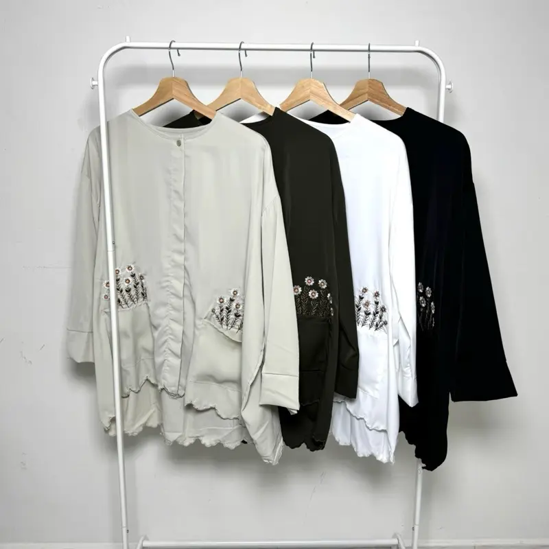 NEW ARRIVAL JANNAH EMBROIDERED SULAM TOP