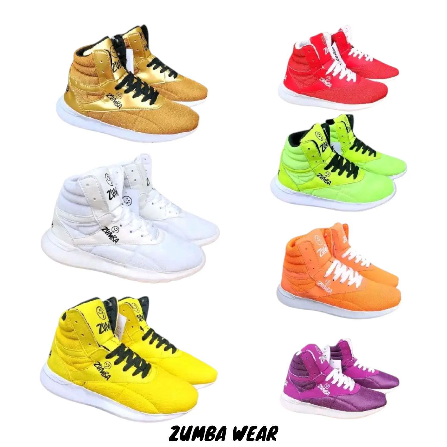 Sepatu Zumba Wear Untuk Senam Wanita Fashion Zumba Fitness Dance Gym Trainer nyaman kuat ringan Casual Sneakers Sneakers Sport Shoes