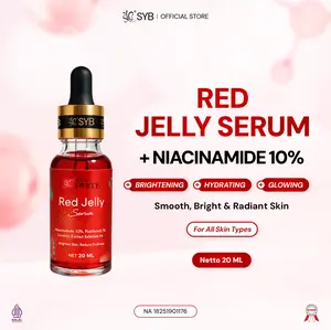【BEST SELLER】 NEW SYB FORTE Red Jelly Serum 20ml with Niacinamide 10% untuk mencerahkan kulit wajah & mengurangi kusam