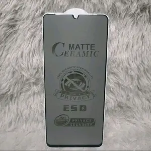 TG Tempered REAL C51/C53/NOTE 50 Anti Gores Matte Privacy Anti SPY Antigores Cover Hitam