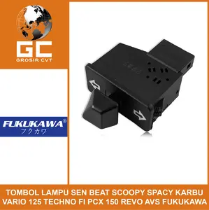 Saklar Tombol Sein Sen Beat Vario PCX Spacy Supra X Revo Blade Fi CBU 110 125 150 Fukukawa