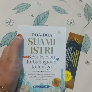 (PRE ORDER) Buku Doa-Doa Mustajab - 80 Doa Mustajab Sesuai Al-Qur'an & Sunnah Dan Doa-Doa Suami Istri Untuk Kesuksesan & Kebahagiaan Keluarga