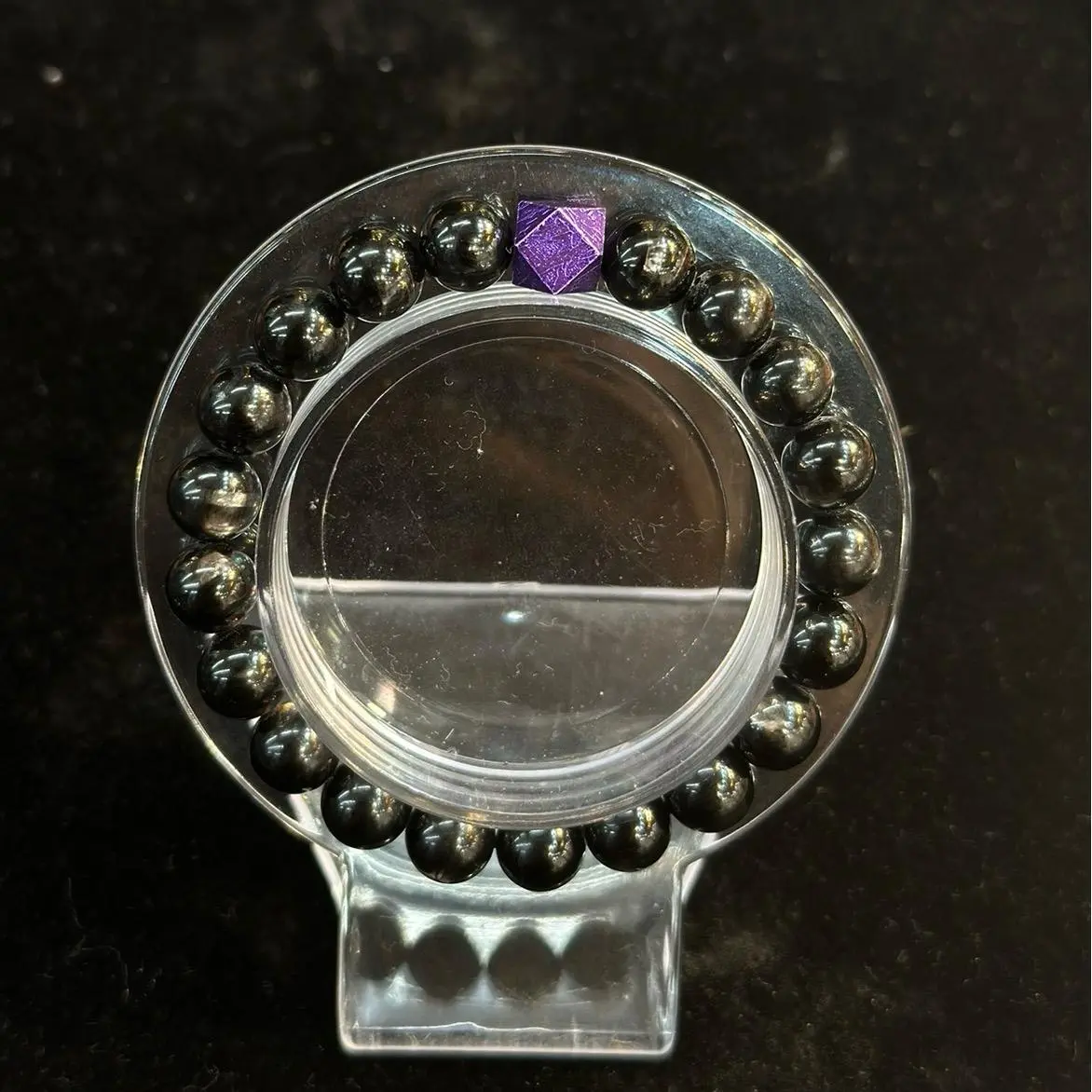 [DS] Purple Meteorite Hypersthene Bracelet 8mm
