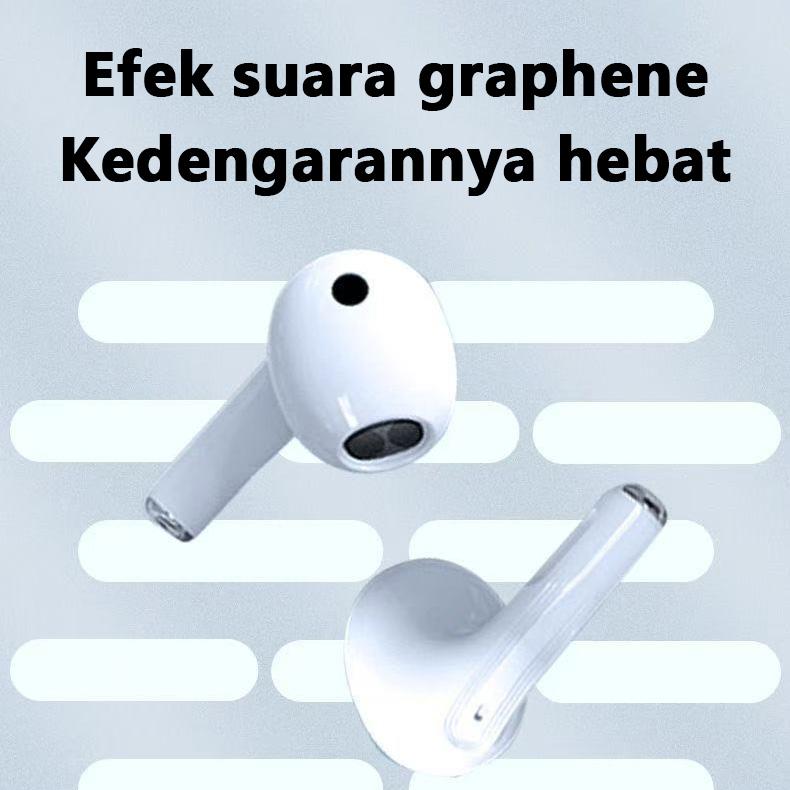 Lenovo thinkplus Mini Headphone Tak Terlihat TWS Bluetooth 5.3 Earphone Nirkabel Headphone HIFI Stereo Noise Reduction Earbuds Untuk iPhone Xiaomi