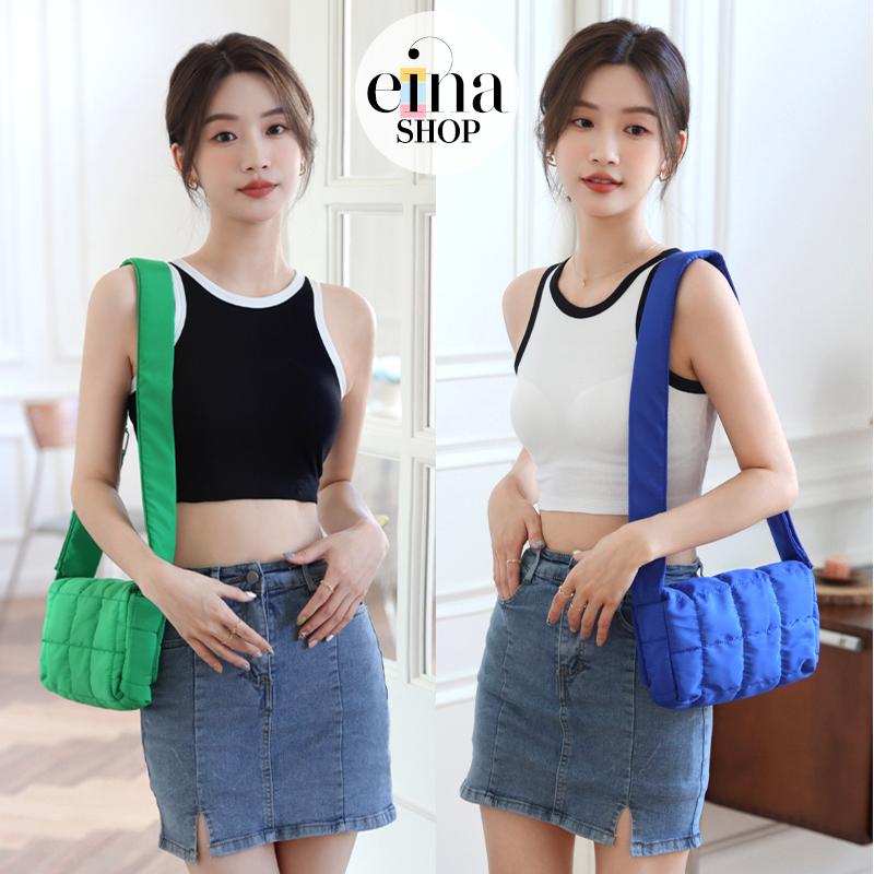 Einashop Minny Pillow Bag Puffer Bag SG Ship nylon bag