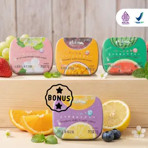 Bundling 3+1 16g Permen Mint Bebas Gula Halal Mengandung Vitamin C & Sea Salt Anti Bau Mulut