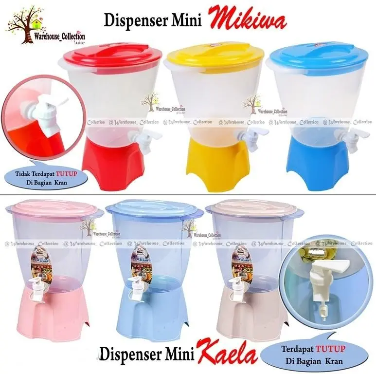 Mini Water Dispenser MKW//KAELA 4.2 lt//tempat air mini//dispenser air mini/drink jar mini