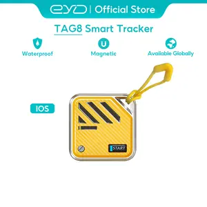 【Hanya untuk iOS】EYD TAG8 Pelacak GPS Pintar Magnetik Tahan Air