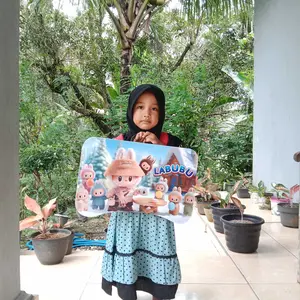 Meja Belajar Lipat dengan Handle dan Banyak Pilihan Karakter untuk Aktivitas Belajar - Furniture