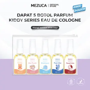 [Dapat 5 Botol] Parfum Anak Kiddy Series MEZUCA 30mL Eau De Cologne BPOM Wangi Bayi Tahan Lama Wewangian Anak-Anak