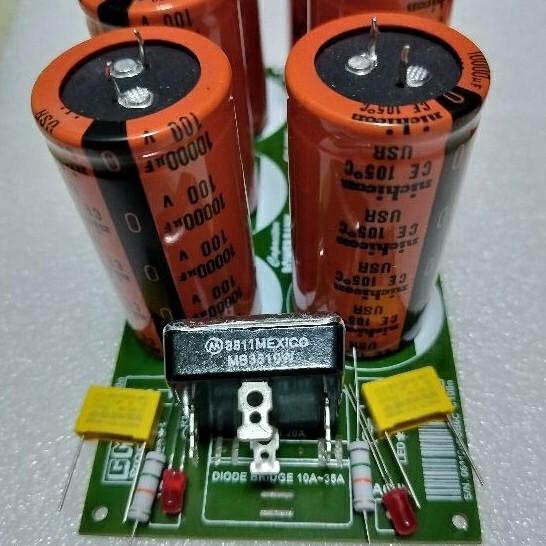 Satu Set Modul Kit PSU isi 6elko 10.000uf 100volt Nichicon/Rubycon Elektronik Laptop