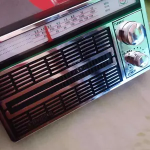 Radio AC/DC 4250 Portable 2 BAND FM - AM Klasik Jadul Awet Adaptor Antena Vintage