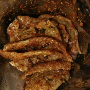 elod pedas extra pedas daun jeruk bumbu cikruh elod original daun jeruk 250 gram