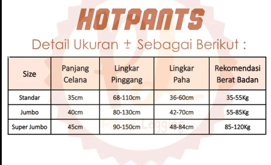 PAKET hemat 6 pcs HOTPANTS / CELANA HOTPANTS / LEGGING HOTPANTS/ LEGGING PAHA / CELANA DALAM WANITA / CELANA SHORT HOTPANTS size M L dan XL