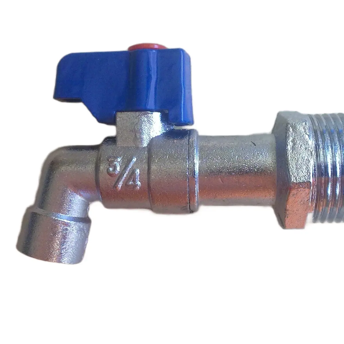Kran Air Tembok Biru YSK Ukuran 1/2 3/4 Inch Besi