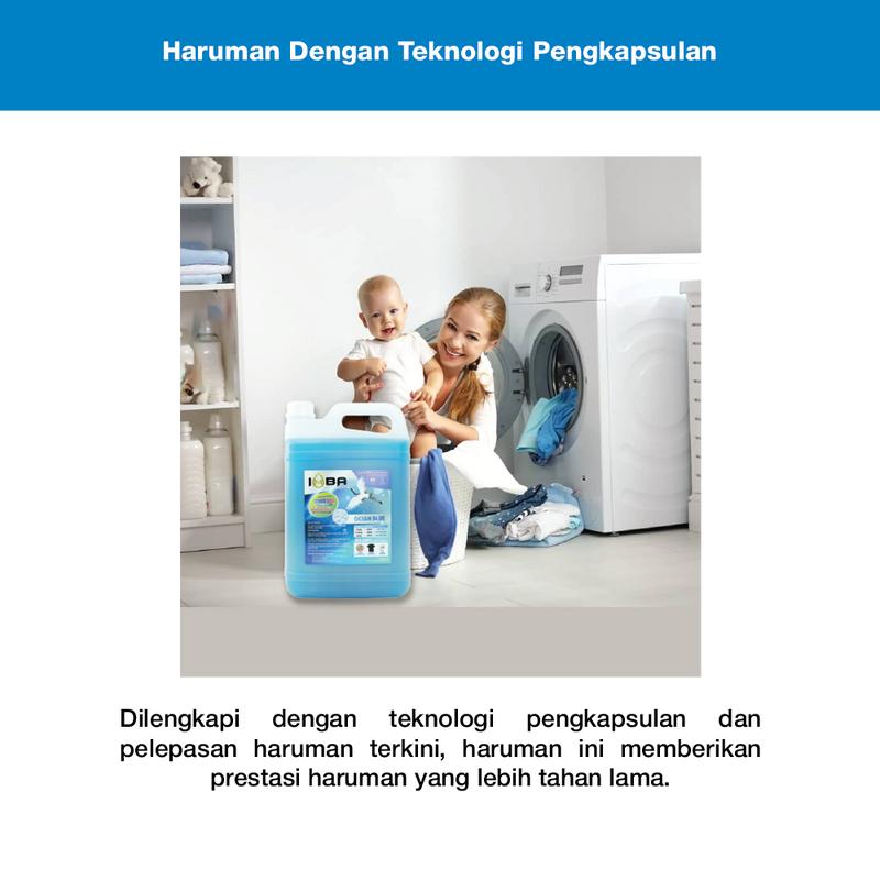 IMBA WANGI + TEKNOLOGI MIKROKAPSUL WANGIAN+PELEMBUT+ANTIBAKTIRIA 5KG LIQUID LAUNDRY DETERGENT HIGH QUALITY SABUN PENCUCI BAJU/ SABUN DOBI IMBA SOFTENER