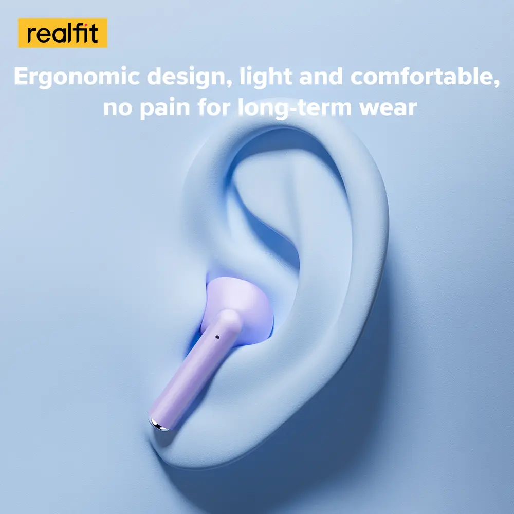 Tai Nghe Nhét Tai Nghe Bluetooth, Realfit F1 TWS, Chất Lượng HIFI, Tai Nghe Không Dây Chân Thực, Có Mic, BT5.3, Âm Trầm Tuyệt Vời | BigBuy360 - bigbuy360.vn