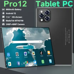【gratis Keyboard Bluetooth + mouse 】Bisa 2026 Pro12  Pc 11.6" inch Tablet 16GB+1TB Pengalaman Pro Layaknya PC | 120Hz OLED Real Color FullView Display | Ultra-tipi