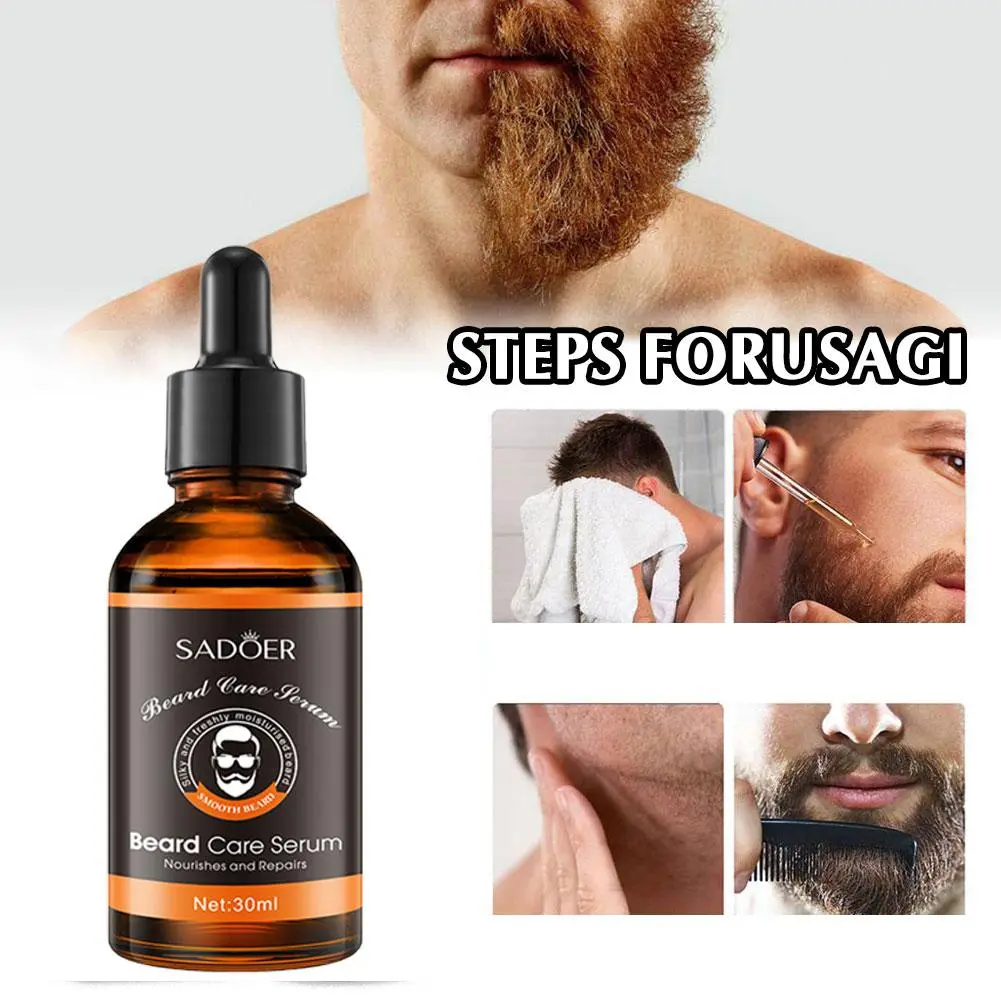 Men Beard Essence Beard Care Essence Hydrating Moisturizing And N4M5