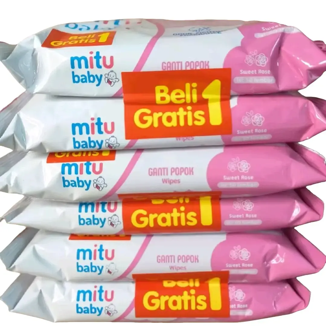 6 pcs Mitu tissu basah(PROMO)