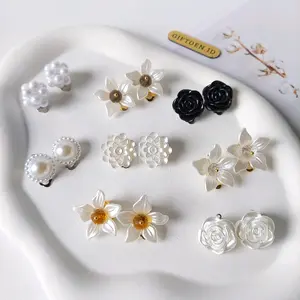 Anting Klip Hijab Aksesoris Wanita Earrings