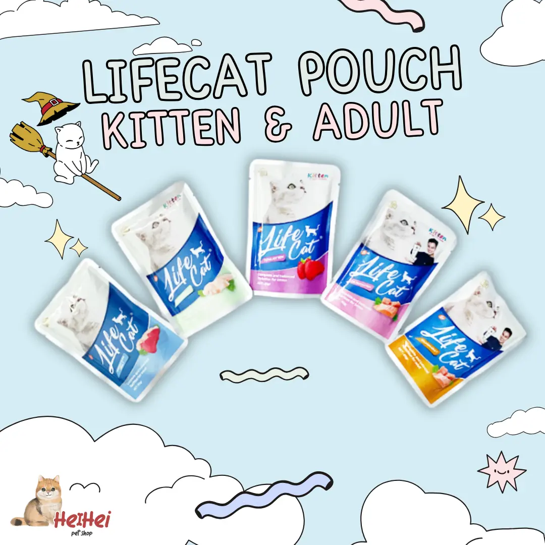 Life Cat Pouch 85 gr - Terlaris Lifecat Adult & Kitten Sachet
