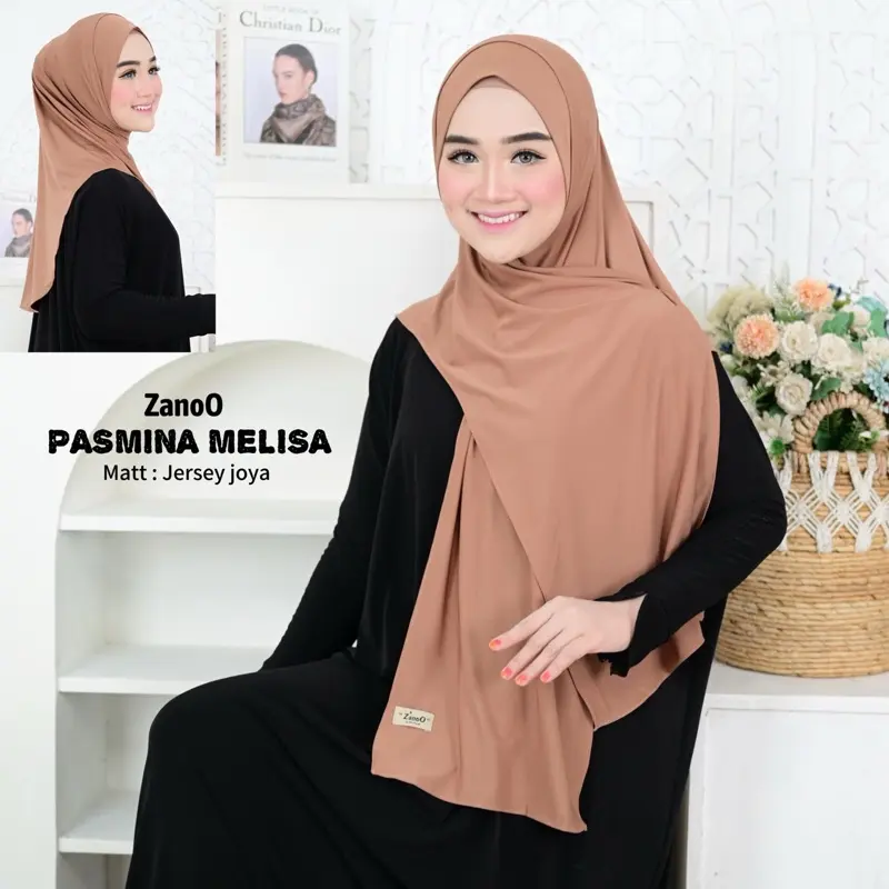 ZANOO PASMINA MELISA - PASMINA SEHARI HARI PASMINA INSTAN DAILY BY ZANOO
