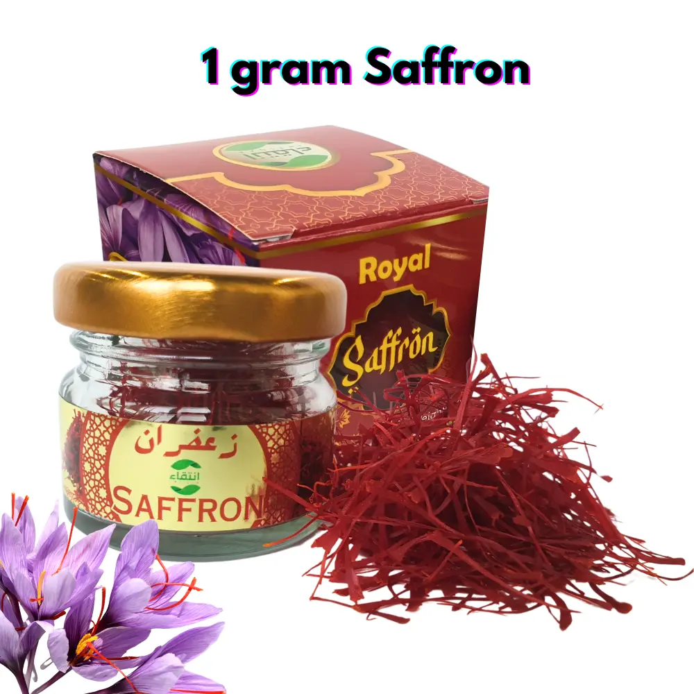 Saffron 1 gram packed carefully organic saffron Cooking Food