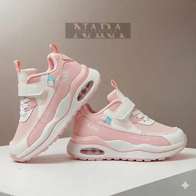 NARA Sepatu Sneakers Running Anak Laki Laki Perempuan Fashionable Sport Shoes KBS
