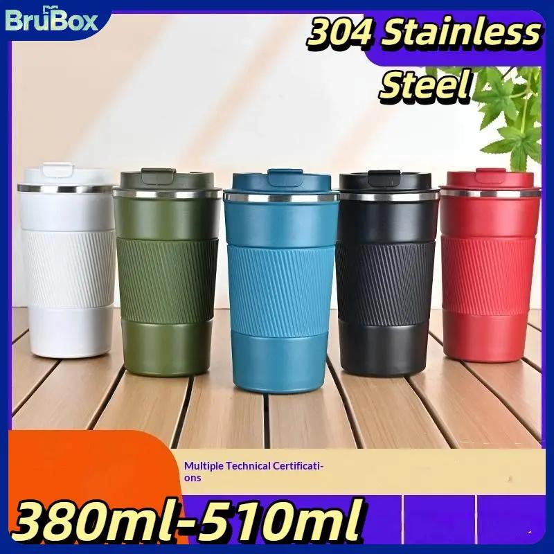Thép Không Gỉ Cách Điện Cốc Cà Phê Bị Rò Rỉ Bằng Chứng 6h Giữ Nhiệt Du Lịch Di Động Cup Phù Hợp Với Xe Cup Chủ Cho Hành Khách