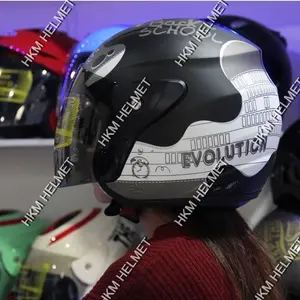 HELM EVO MOTIF KEKINIAN EVO MOTIF BACK TO SCHOOL DEWASA FULL LEHER MURAH PREMIUM QUALITY PRIA WANITA COD