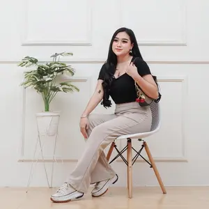 KRATOS - Flarepants RIB Knit CUTBRAY - Celana Panjang wanita Celana Korean style - CELANA WANITA TERBARU CUTBRAY KNIT