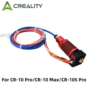 Creality CR-10S Pro Extruder Hotend End Kit,For CR-10 Pro/CR-10 Max 3D Printer,MK8 Hot End Kit,Aluminum Heating Block Hotend Kit