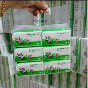 BANDED Tissue GREEN Soft Facial Pop Up 12PCS 130 Lembar (2ply) | Paket Tissue Isi 6 Tisu / Tissu