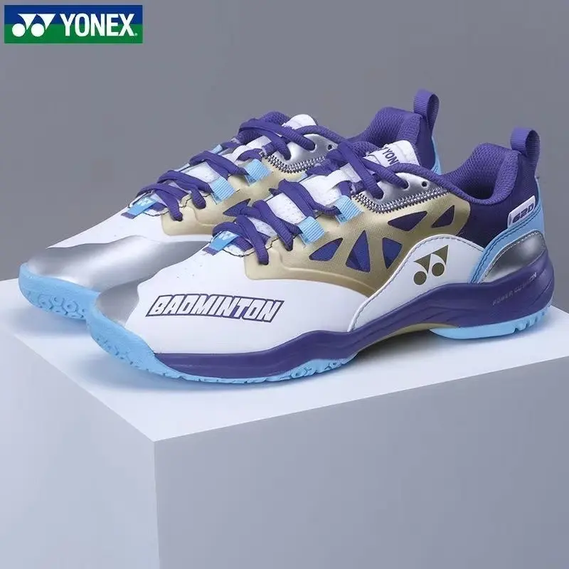 Yonex2024 New Style Badminton Shoes Women's Professional Competition Training Shoes SHB620 Anti-slip Shock Absorption