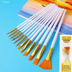 10 Pcs Kuas Lukis Set Kuas Art Brush Set 1103-1 | Kekinian