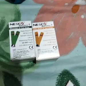 Strip Nesco Gula Darah, Asam Urat, Kolesterol & Hemoglobin