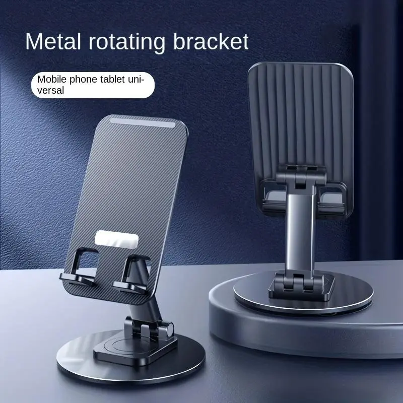 NEW 2024 Aluminum Alloy Mobile Phone Holder Material 360° Rotation Eight-term Regulation Support Tablet Stand Accessories Adjustable