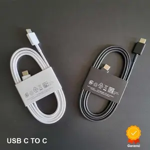 Kabel Data SAMSNG Type C to C Original Super Fast Charging 100% Cable
