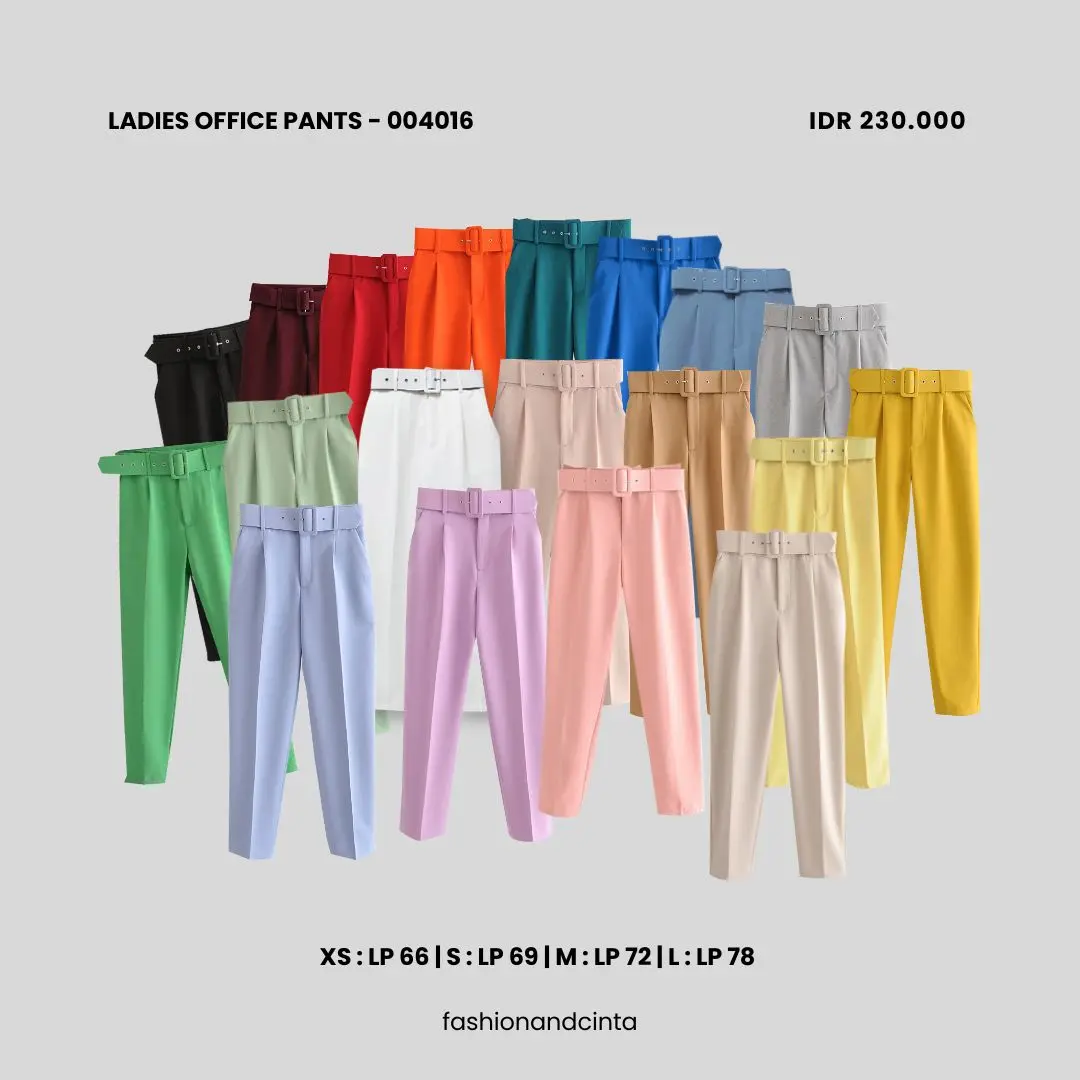 Ladies Office Pants 004016