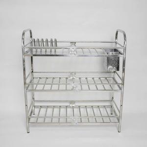 Chạn Bát Inox 3 Tầng Đa Năng – Kệ Đựng Bát Đĩa, Để Nhà Bếp Gọn Gàng Tiện Lợi, Chống Gỉ Sét