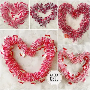 SLINGER RUMBAI BENDERA MERAH PUTIH 17 AGUSTUS Hiasan Dekorasi Dirgahayu Kemerderkaan HUT RI Ukuran 1m dan 2m