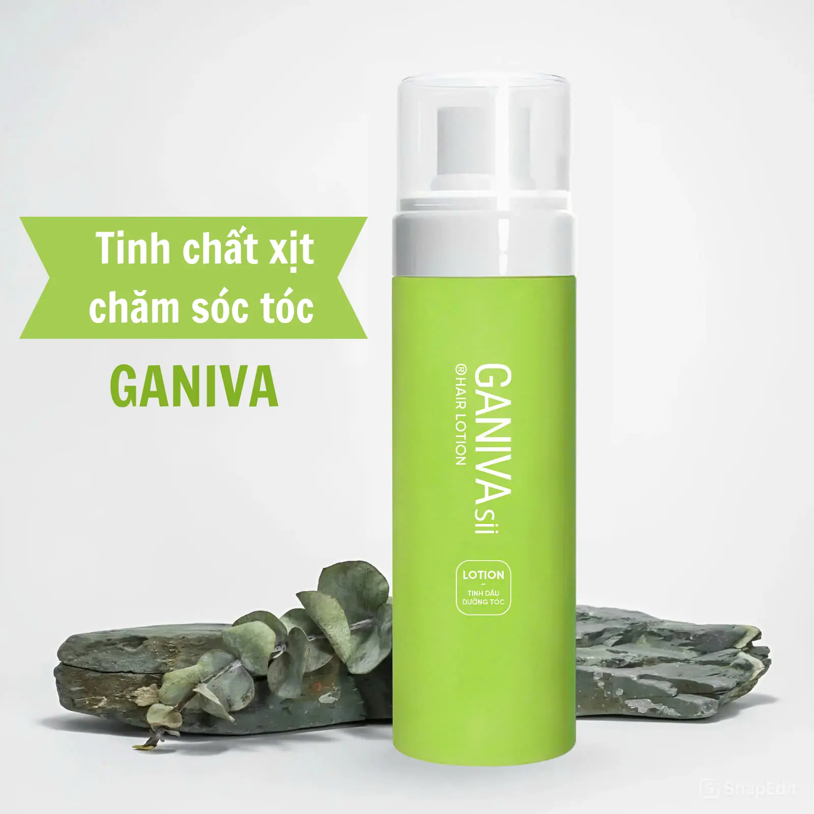 Xịt Chăm Sóc Tóc Tinh Dầu Bưởi Ganiva - Giúp Tóc Bóng Mượt Và Hỗ Trợ Giảm Rụng Tóc