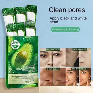 clearance sale Avocado Tender Facial Sheet Mask acne masker komedo masker jerawat masker acne maskeran perawatan masker wajah sleeping masker masker sensi masker organik Anti Pores Wash Off Mask Hydrating